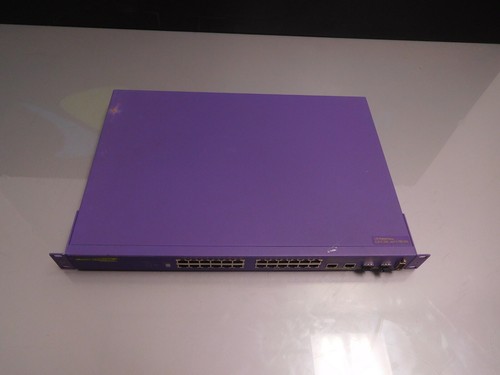 Extreme Networks Summit X250E-24P 15105 24-Port 10/100 PoE Switch mit Rack Ears - Bild 7 von 7