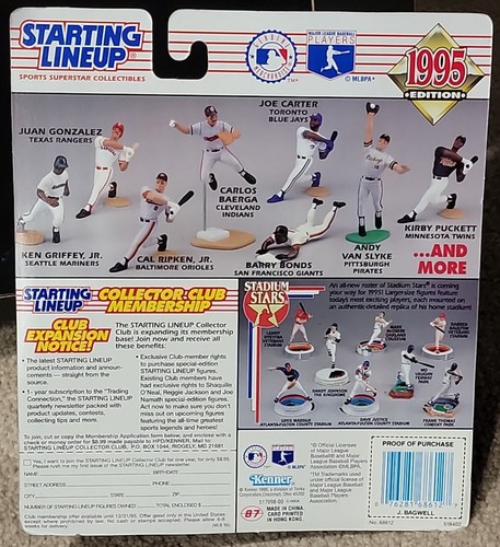 1995 Jeff Bagwell Starting Lineup - Afbeelding 8 van 12