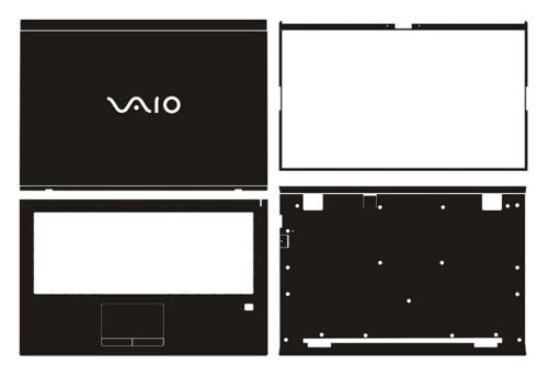 Kohlefaser Vinyl Laptop Aufkleber Skin Aufkleber Abdeckung Schutz für Sony VAIO SX14 - Bild 1 von 37