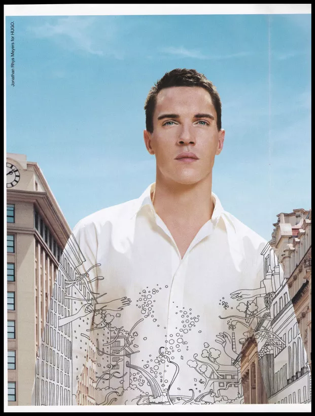 Jonathan rhys top meyers hugo boss