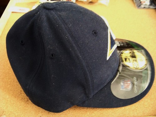 St Louis Rams logo size 7 fitted baseball hat New Era 59 Fifty cap c45996 - Picture 2 of 11