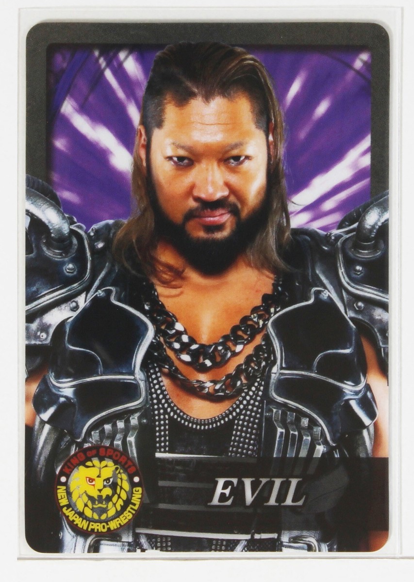 NEW JAPAN PRO-WRESTLING キャリーカート 黒 EVIL - New Japan Pro Wrestling + STARDOM Trading Card | eBay