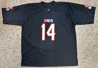 NFLPA Players Association #14 Football Rookie Black Jersey ADULT