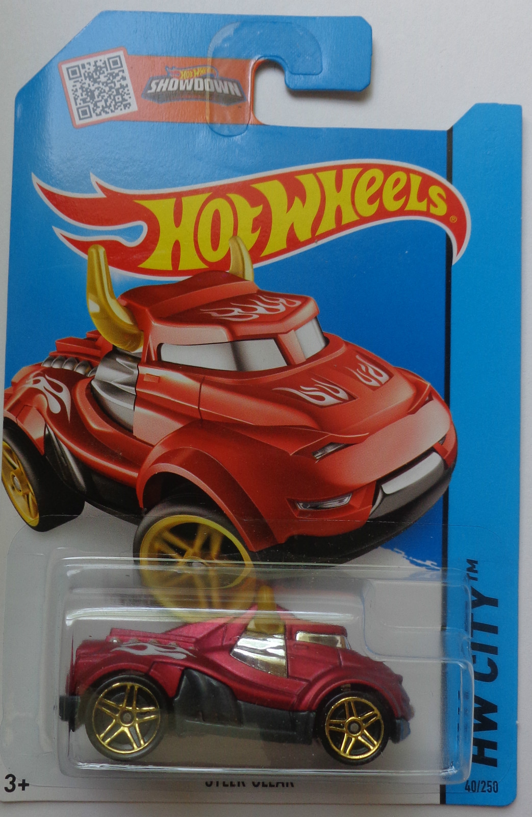 2015 Hot Wheels HW CITY Steer Clear 40/250 (Red Version)(Int. Card)