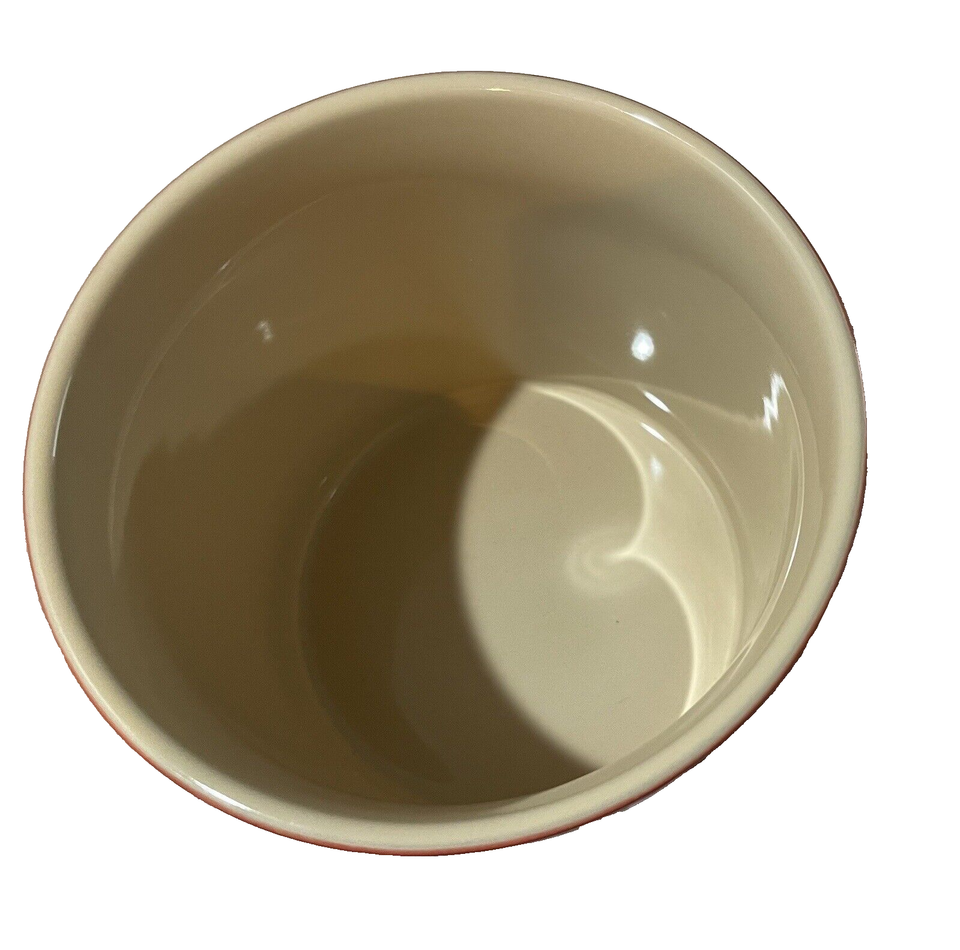 Le Creuset Signature Utensil Crock🎁 ️ Utensil Holder Cerise Color Stoneware NWT eBay