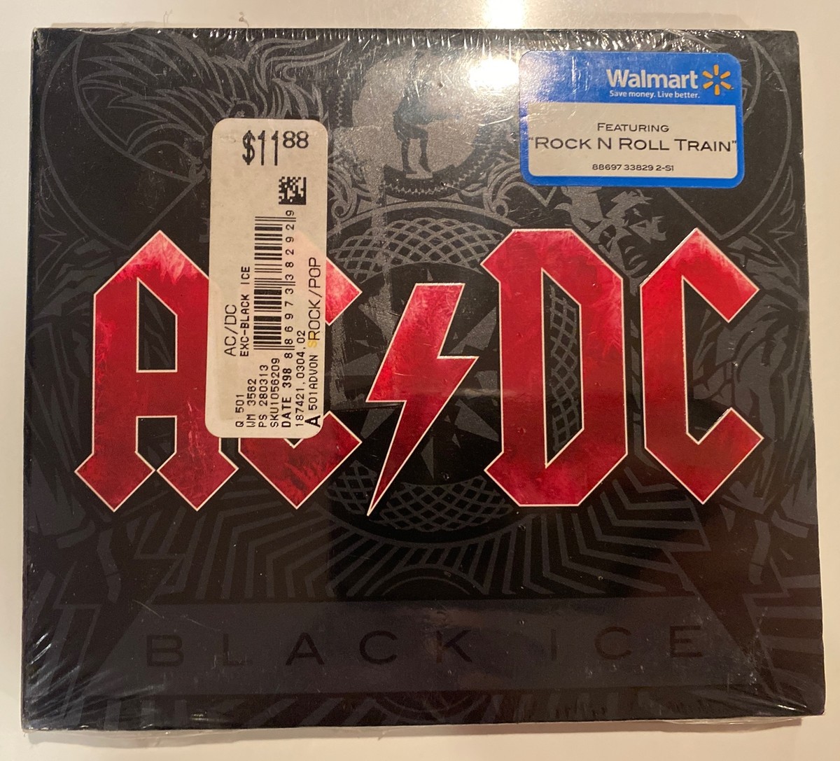 AC DC Black Ice 15 track album (CD) 886973382929 Australia