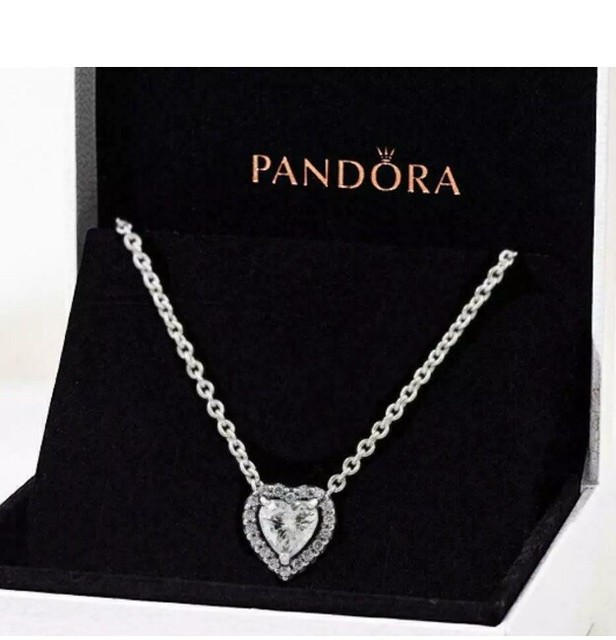 PANDORA Elevated Heart Necklace 