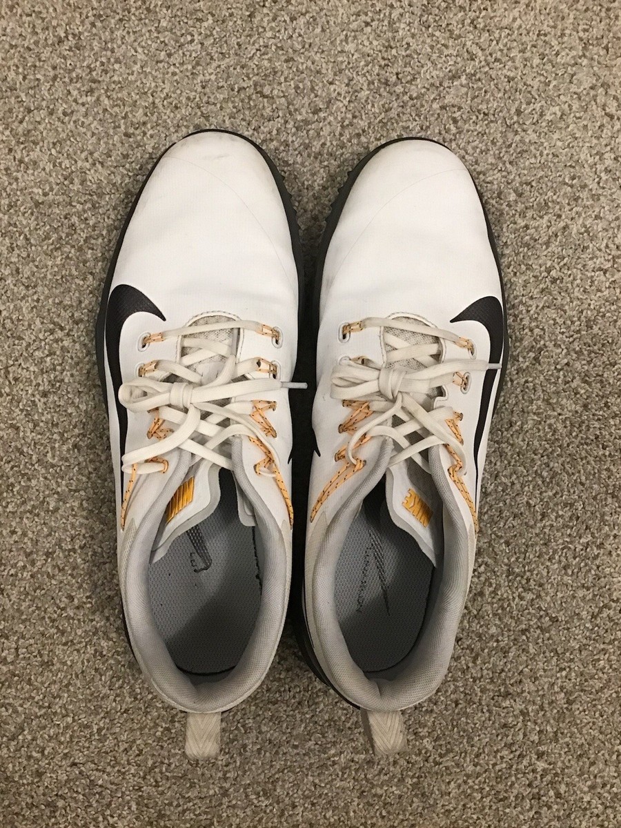 Nike Lunar Command 2 White Dark Grey Golf Shoes Sneaker