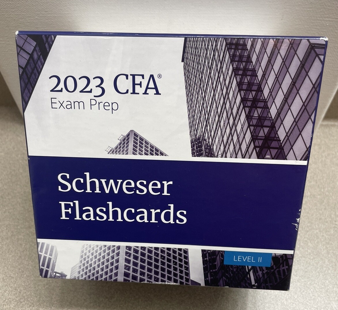 CFA Program Exam Prep: Kaplan Schweser Flashcards 2023 Level 2-image