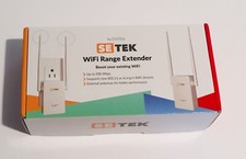 SETEK WiFi Range Extender Signal Booster Long Range Coverage, Wireless