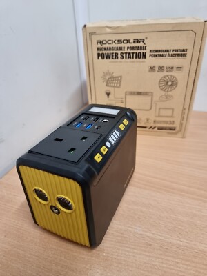 TRAGBARE POWERSTATION RS81 88Wh, 80W PEAK 120W, 24000mAh, AC/DC Ausgang + 5 USB,