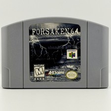 Forsaken 64 (Nintendo 64, N64) Game - Authentic - Tested