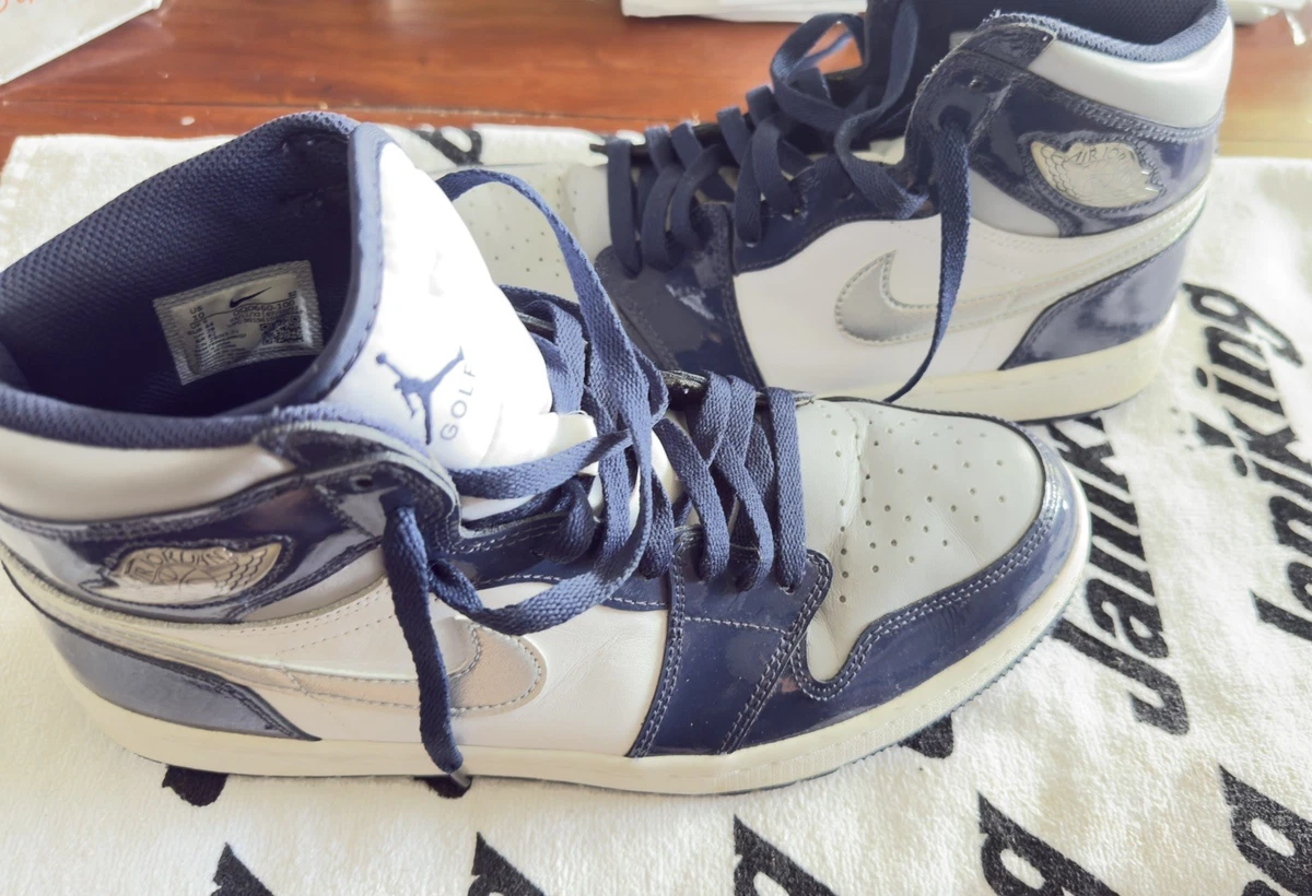 Preços baixos em Jordan 1 Golf White Metallic | eBay