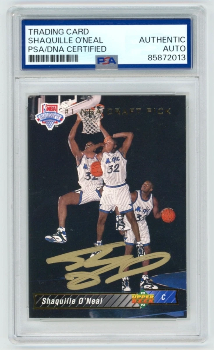 Upper Deck Shaquille O'Neal Basketball Rookie Sports Trading Cards