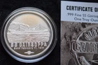 1 oz round from silver retrieved SS Gairsoppa sunk by U-boat during WW2