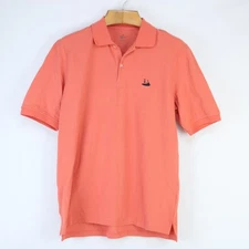 NWT NEW MURRAY’S TOGGERY SHOP NANTUCKET RED PIQUE KNIT POLO SHIRT MEN’S LG