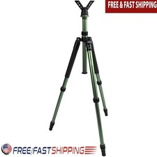 Aluminum Shooting Stick Adjustable Portable Bipod Monopod Hunting Photography US