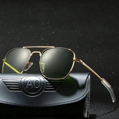 AO Eyewear aviatorサングラス アメリカ製 Ao Aviation Sunglasses Men Original American Optical Glass | eBay