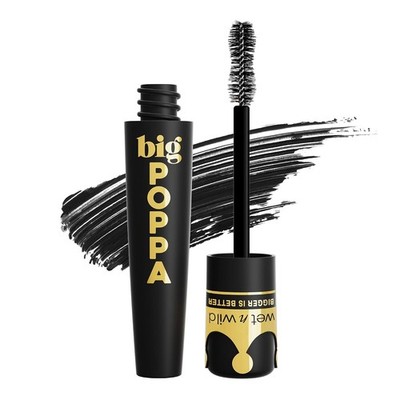 Wet n Wild Big Poppa Bigger Is Better Volumizing Mascara Blackest Black, 10ml