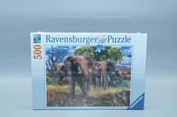 🧩Neu: Elefantenfamilie Puzzle 500 Teile Ravensburger Jigsaw🧩