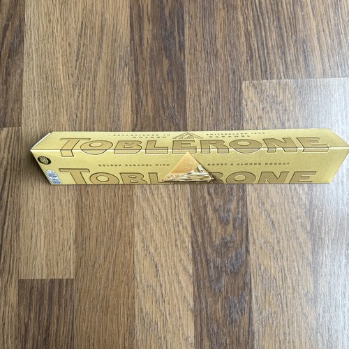 Toblerone Golden Caramel With Honey & Almond Nougat Swiss Chocolate 360G - Picture 2 of 9