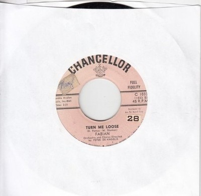 Fabian   Turn Me Loose / Stop Thief! 7'' 45