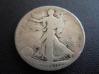 1920 Walking Liberty Silver Half Dollar Coin
