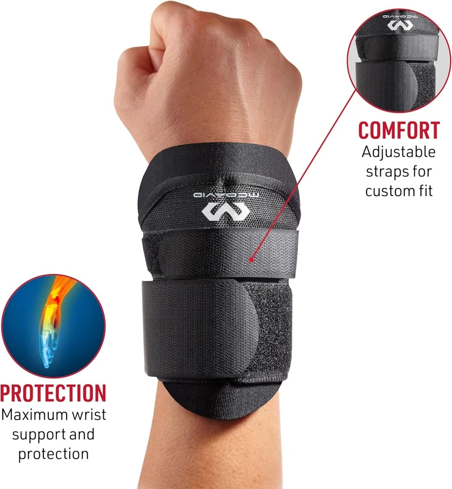 Muñequera McDavid, soporte protector de muñeca ajustable para prevenir lesiones laborales Foto 2 de 4