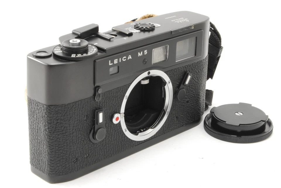 【N COMO NUEVO+++ El medidor funciona】 Cámara telémetro Leica M5 35 mm cuerpo negro Foto 4 de 4