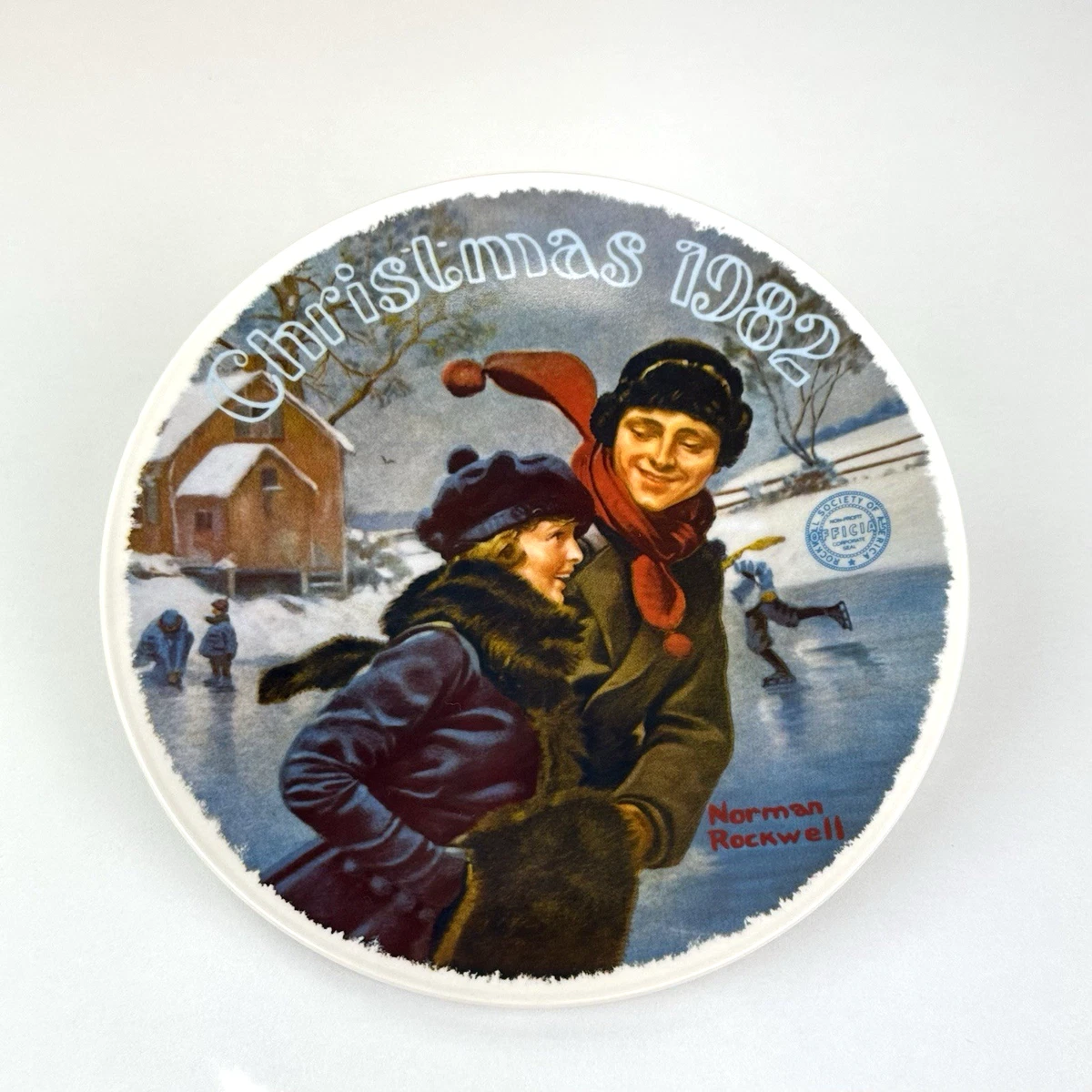 ローゼンタール クリスマスプレー　1982 Norman Rockwell Christmas Plate 1982 for sale | eBay