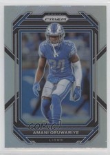 2022 Panini Prizm Silver Prizm Amani Oruwariye #101 10m5