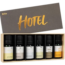 Hotel Fragrance Diffuser Oil Gift Set - Premium 6 x 10 ml, 0.34 fl oz, Luxury...