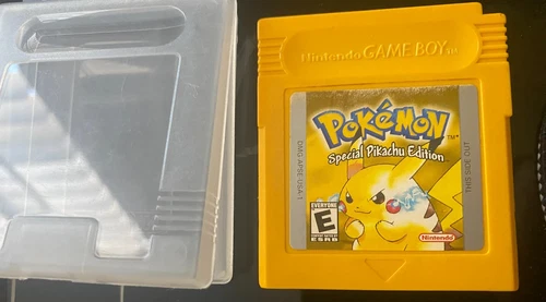 Nintendo Pokémon Special Pikachu Edition Game Boy Cartridge Special Edition