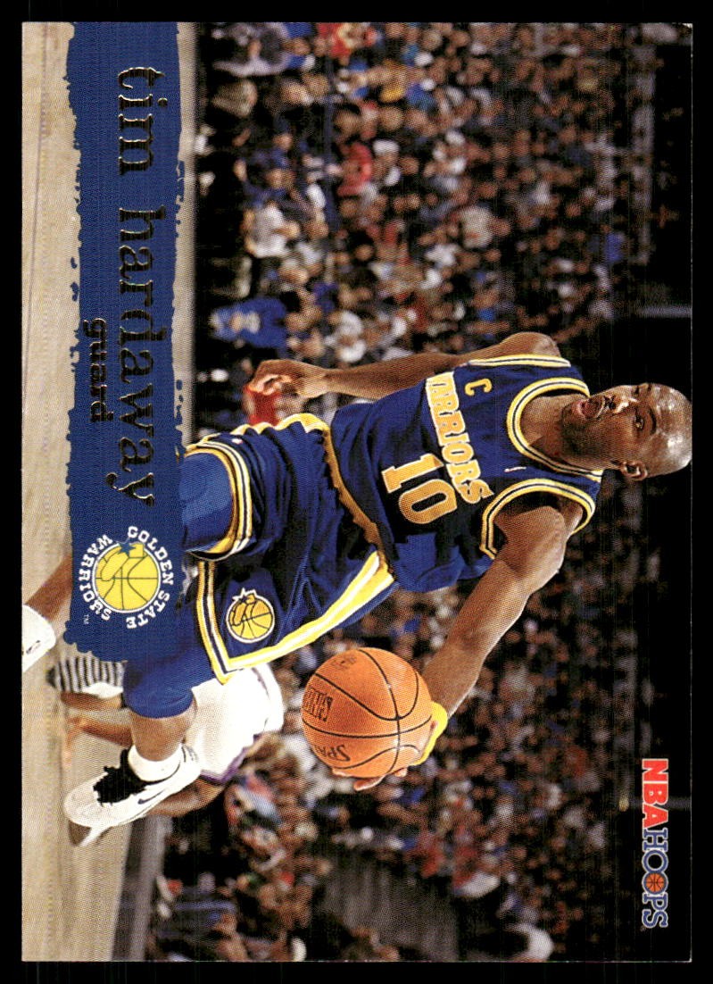 Tim Hardaway 1995-96 Hoops #52 Warriors FREE SHIPPING StackedPacks