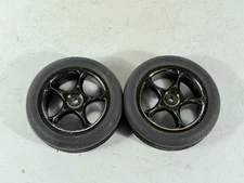 Vintage Proline Front Tires Traxxas Wheels Car Tamiya SRB Grasshopper Frog RC10