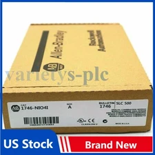 New Sealed AB 1746NIO4I SLC 500 Analog Output Module 1746-NIO4I US Free Tax