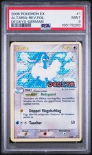 Pokemon Altaria 1/107 EX Deoxys Deutsch Holo Stamp MINT - PSA 9! - POP2