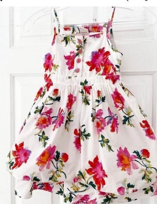 Jottum Girls Floral Bubble Dress Size 7 Euro 122 Boutique Spring Easter Sundress