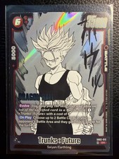  NO RESERVE Super Saiyan Trunks : Future SB02-012 SR Foil Dragon Ball  MINT
