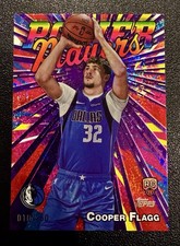 2025-26 Topps #PP-16 Cooper Flagg RC Power Players Purple Holofoil /250 Rookie