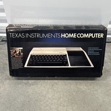 Vintage Texas Instruments TI-99/4A Home Computer Original Box Appears Unused