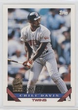 1993 Topps Inaugural Florida Marlins Chili Davis #455 11pj