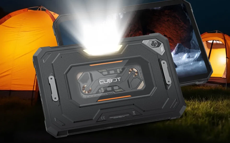 Cubot Tab KingKong Mini, 10200 mAh, 16 GB (6 + 10), 128 GB, Campingleuchte - Bild 2 von 4