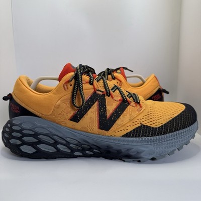 New Balance Fresh Foam More Trail V1 Habanero Ocean Gray Men s Shoes Size 10.5 D