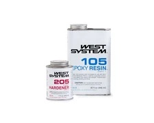 WEST SYSTEM® 105-A Epoxy with 205-A Fast Hardener, 1.2 Quart Kit