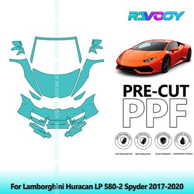  Paint Protection PPF Kit For Lamborghini Huracan LP 580-2 Spyder 2017-2020