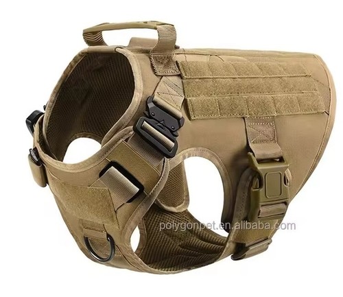 Military style Tactical Harness for the larger dog, Lead also available
