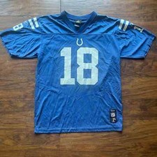 Indianapolis Colts Peyton Manning Reebok kids jersey size XL 18-20