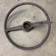 17 1940 Ford 2 Spoke Steering Wheel Old Hot Rod Keyway Coupe Sedan 17 1940 Ford 2 Spoke Steering Wheel Old Hot Rod Keyway Coupe Sedan