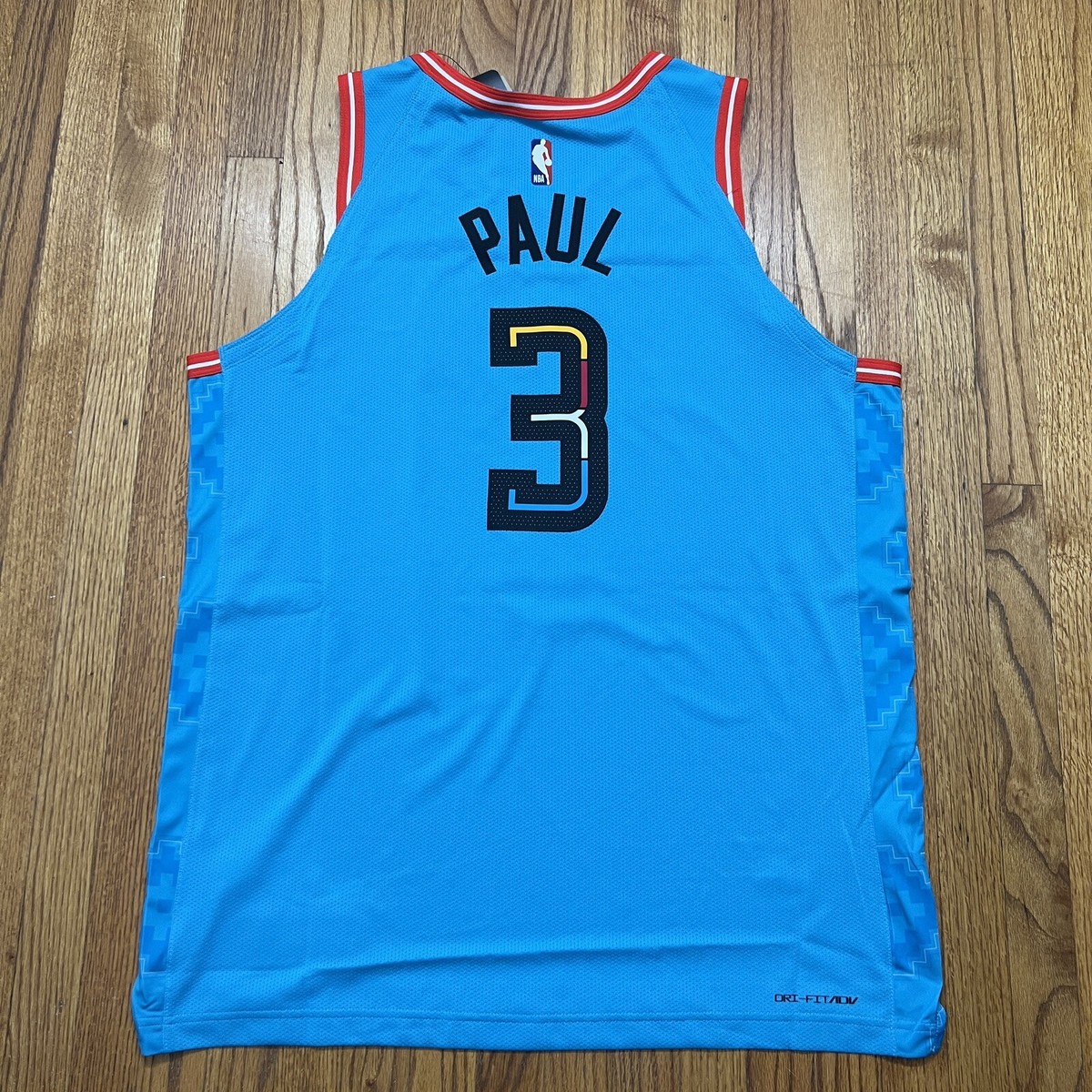 chris paul thunder jersey